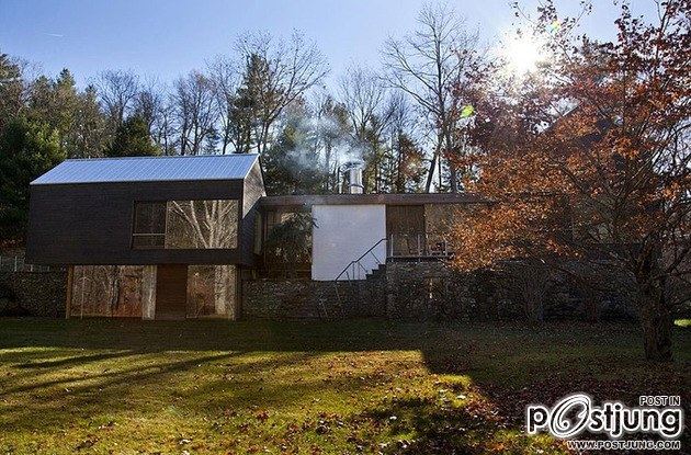 Train Depot to Modern Cottage Conversion