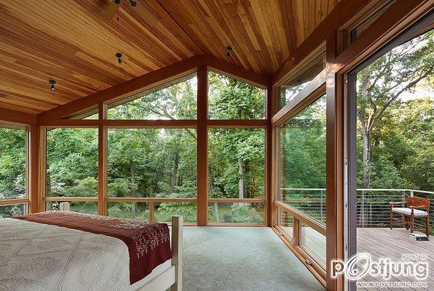 Existing Kiddie Treehouse is muse for Rancher Expansion