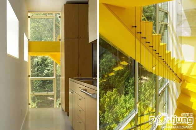GLASS TOWER HOUSE IN NEW YORK