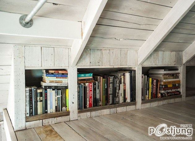 TOOL SHED TURNED NIFTY BUNK HOUSE FOR BOYS