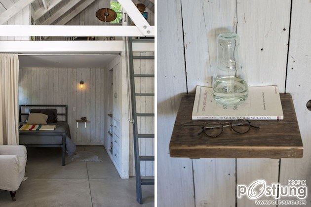 TOOL SHED TURNED NIFTY BUNK HOUSE FOR BOYS
