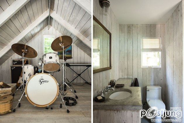 TOOL SHED TURNED NIFTY BUNK HOUSE FOR BOYS