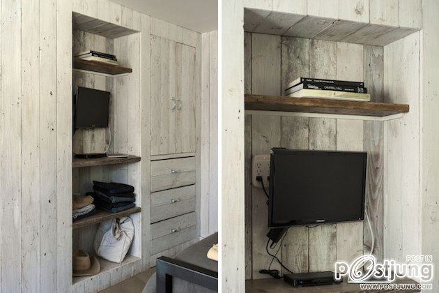 TOOL SHED TURNED NIFTY BUNK HOUSE FOR BOYS