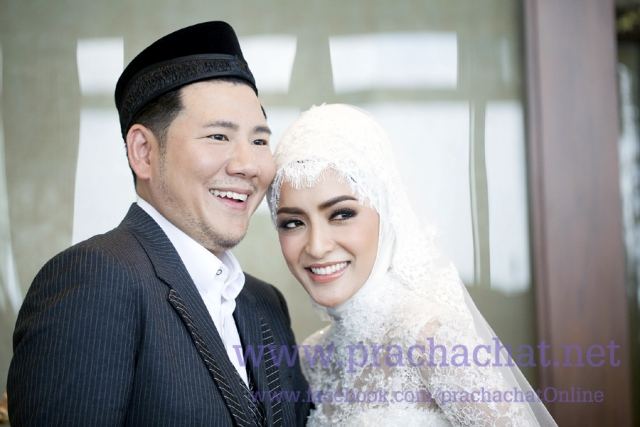 งานแต่งสุดหวาน "พิงกี้-เพชร" ต่อจากนี้ไปความรักจะแข็งแรง