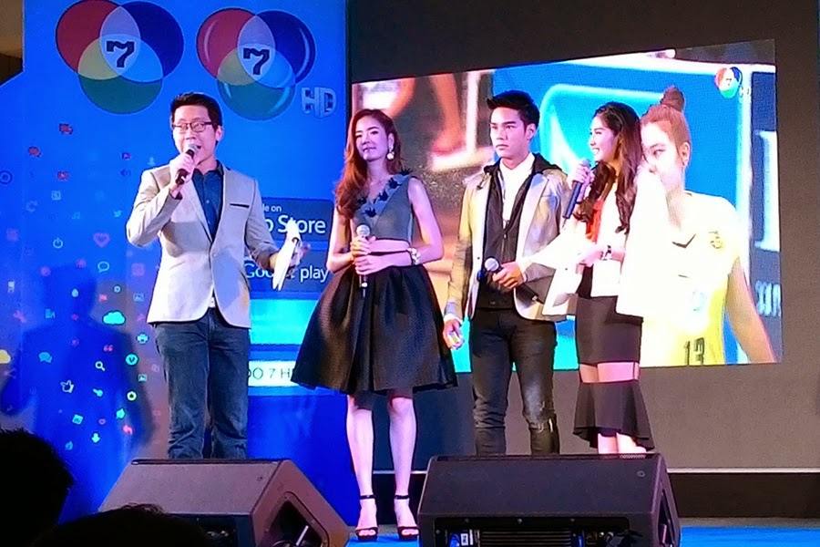 ช่อง 7 สี เปิดตัวบูม-โบว์ 2 แบรนด์แอมบาสเดอร์ รับแอพพลิเคชั่น ดึงดูดคนดู!!