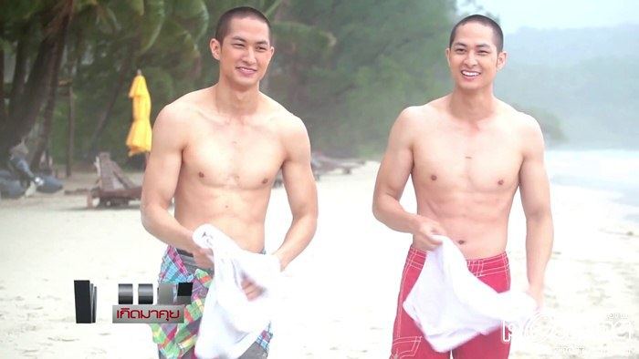 Luu Brothers แฝดสามหล่อล่ำ ใน วู้ดดี้ เกิดมาคุย