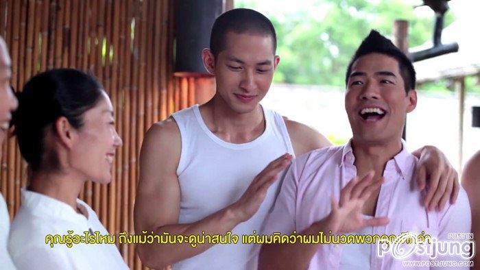 Luu Brothers แฝดสามหล่อล่ำ ใน วู้ดดี้ เกิดมาคุย