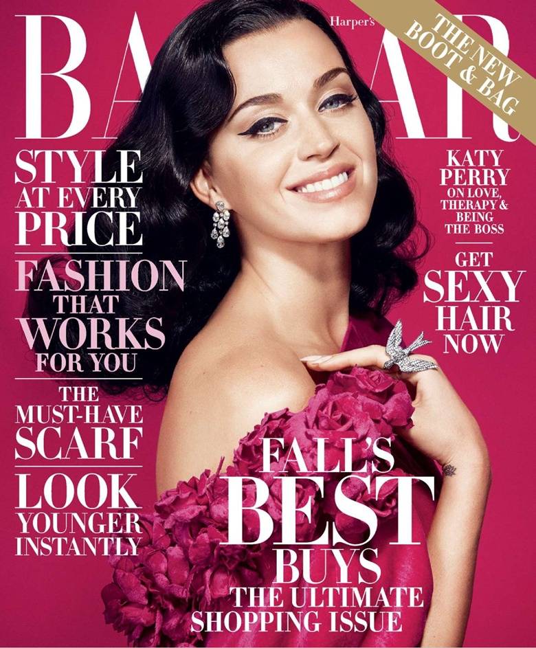 Katy Perry @ Harper&rsquo;s Bazaar US October 2014
