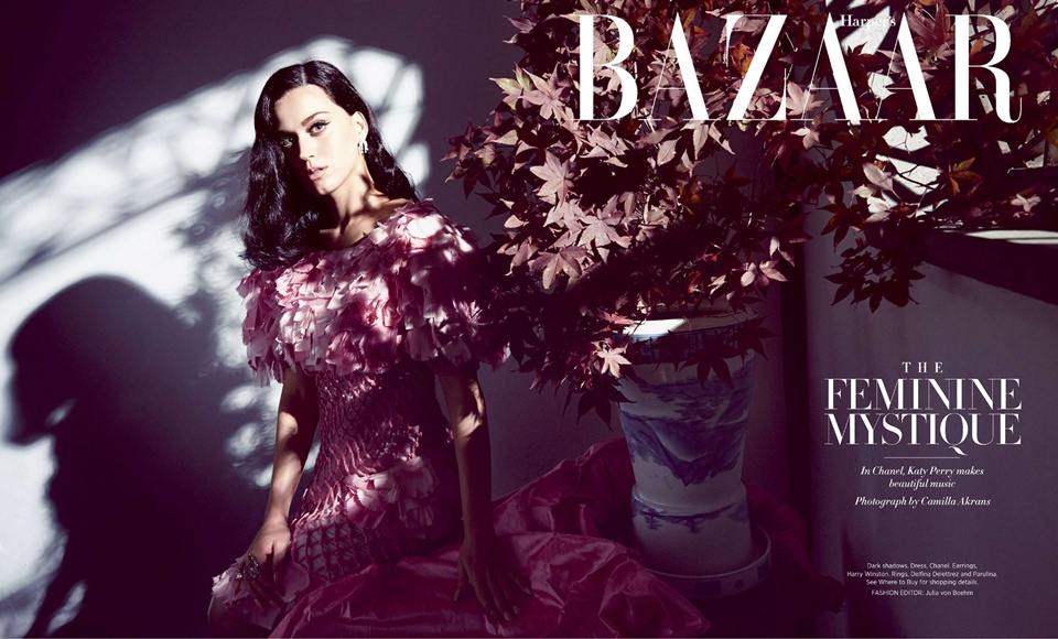 Katy Perry @ Harper&rsquo;s Bazaar US October 2014