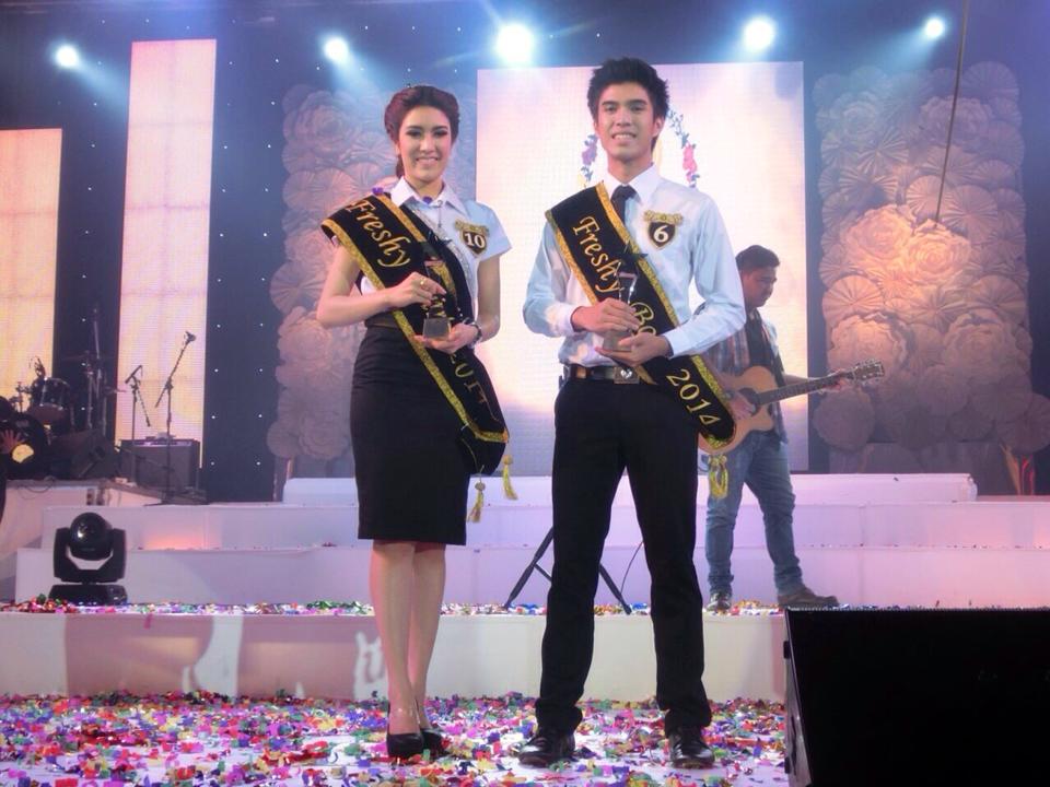 น้องไหมแพร ดาวคณะบริหาร 2014 ม.หอการค้าไทย