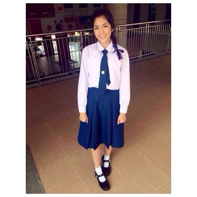 วิว ณัฐริกา เฝ้าด่าน นางเอกละคร อรุณสวัสดิ์