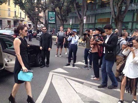 ชมพู่ อารยา #Milan Fashion Week