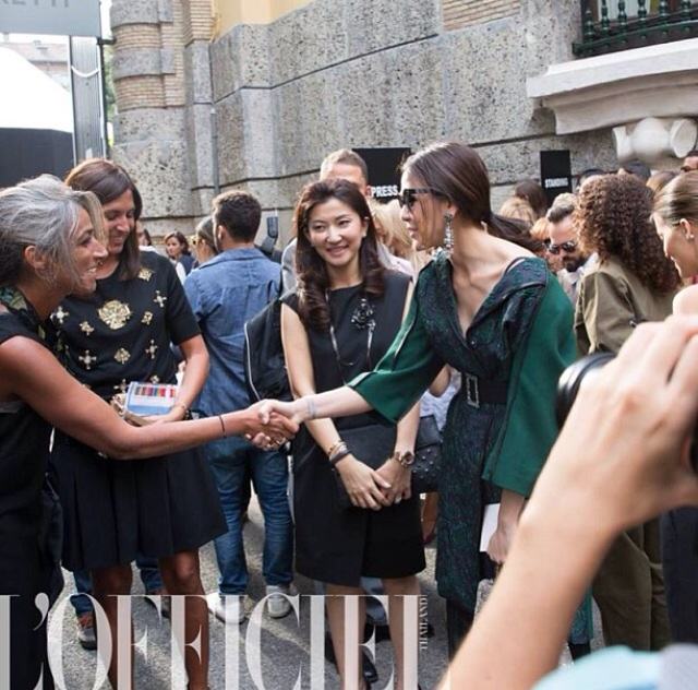 ชมพู่ อารยา #Milan Fashion Week
