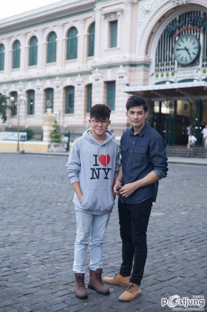 Mister Asia Rooth Apiwat in Vietnam with Koolcheng Trịnh Tú Trung