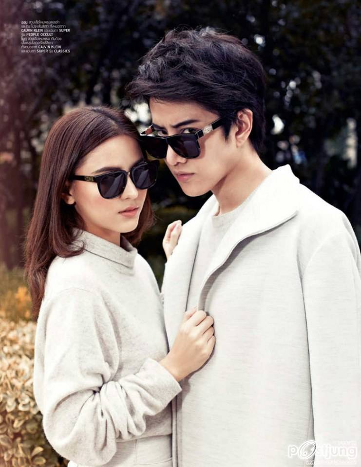 ไมค์-พิรัชต์ & ออม-สุชาร์ @ HAMBURGER vol.12 no.195 September 2014