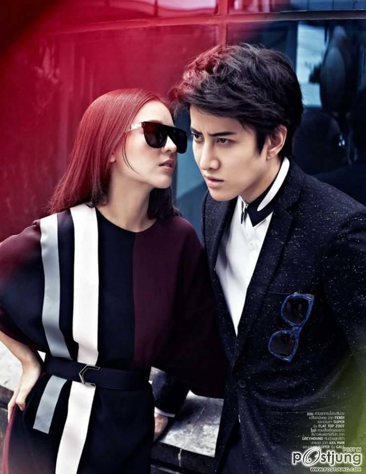 ไมค์-พิรัชต์ & ออม-สุชาร์ @ HAMBURGER vol.12 no.195 September 2014