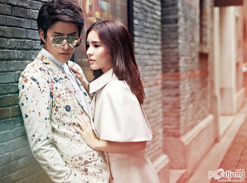 ไมค์-พิรัชต์ & ออม-สุชาร์ @ HAMBURGER vol.12 no.195 September 2014