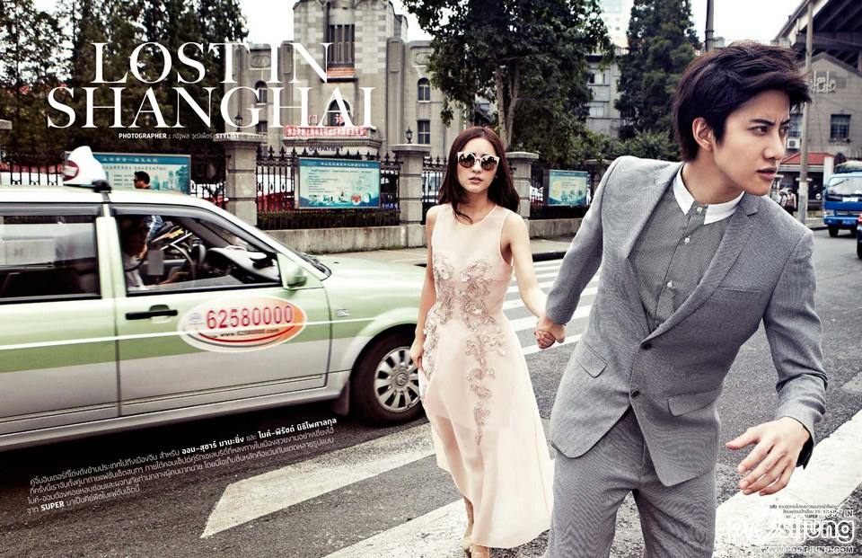 ไมค์-พิรัชต์ & ออม-สุชาร์ @ HAMBURGER vol.12 no.195 September 2014