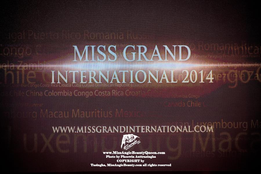 งานแถลงข่าว ต้อนรับสาวงามนานาชาติ Miss Grand International 2014