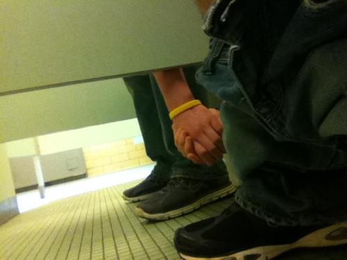 Behind Bathroom Doors