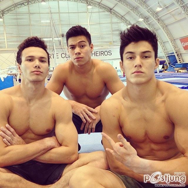Arthur นักยิมนาสติก สุดหล่อทีมชาติบลาซิล