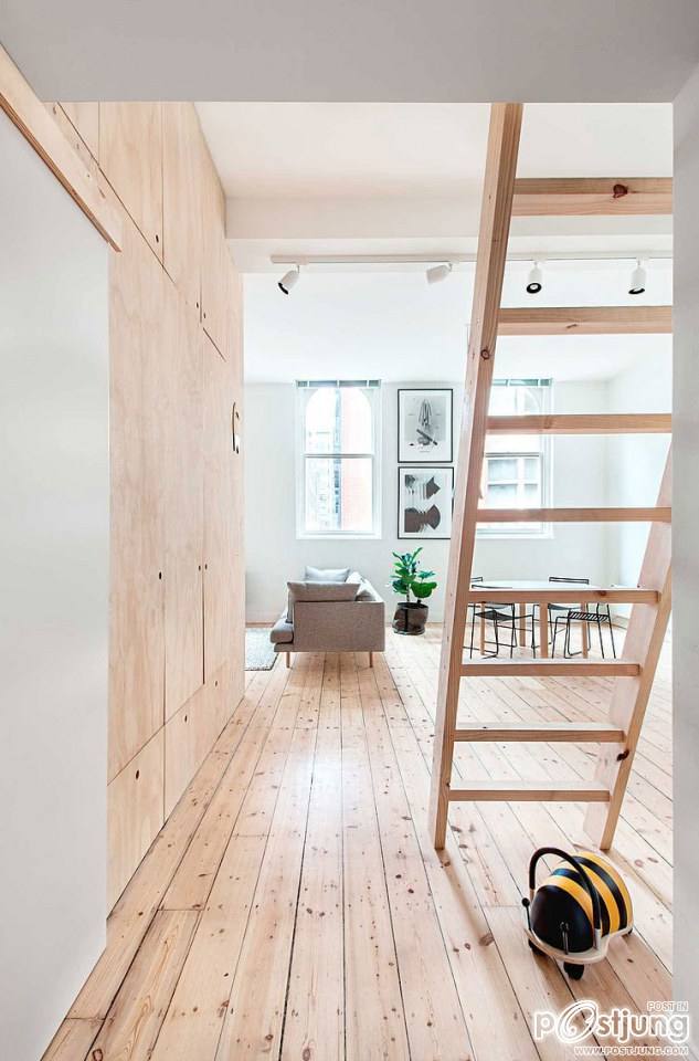 Flinders Lane Apartment by Clare Cousins Architects