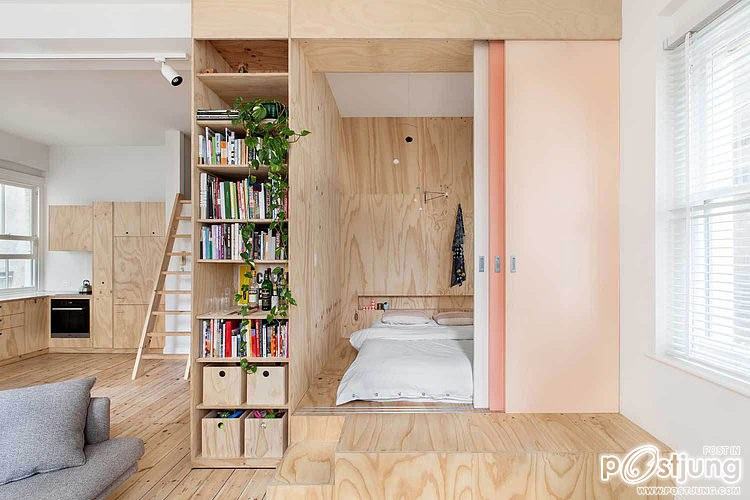 Flinders Lane Apartment by Clare Cousins Architects