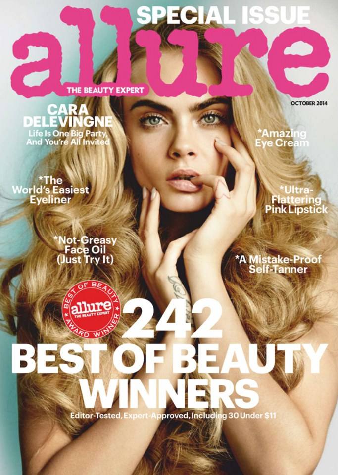 Cara Delevingne @ Allure October 2014