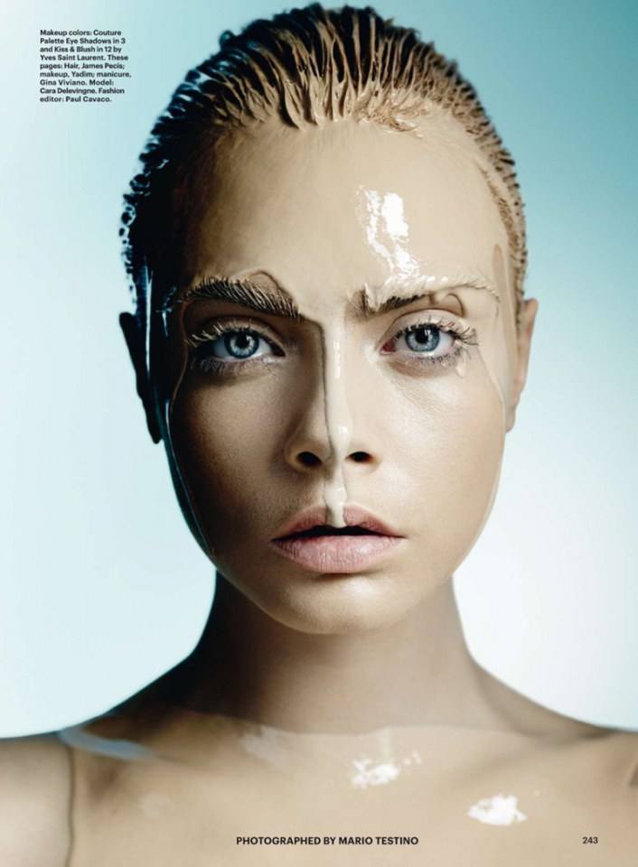 Cara Delevingne @ Allure October 2014