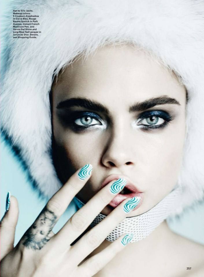 Cara Delevingne @ Allure October 2014
