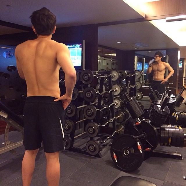 ออกกำลัง  เหงื่อคงเค็มๆ น่าชิม @บารวี 360