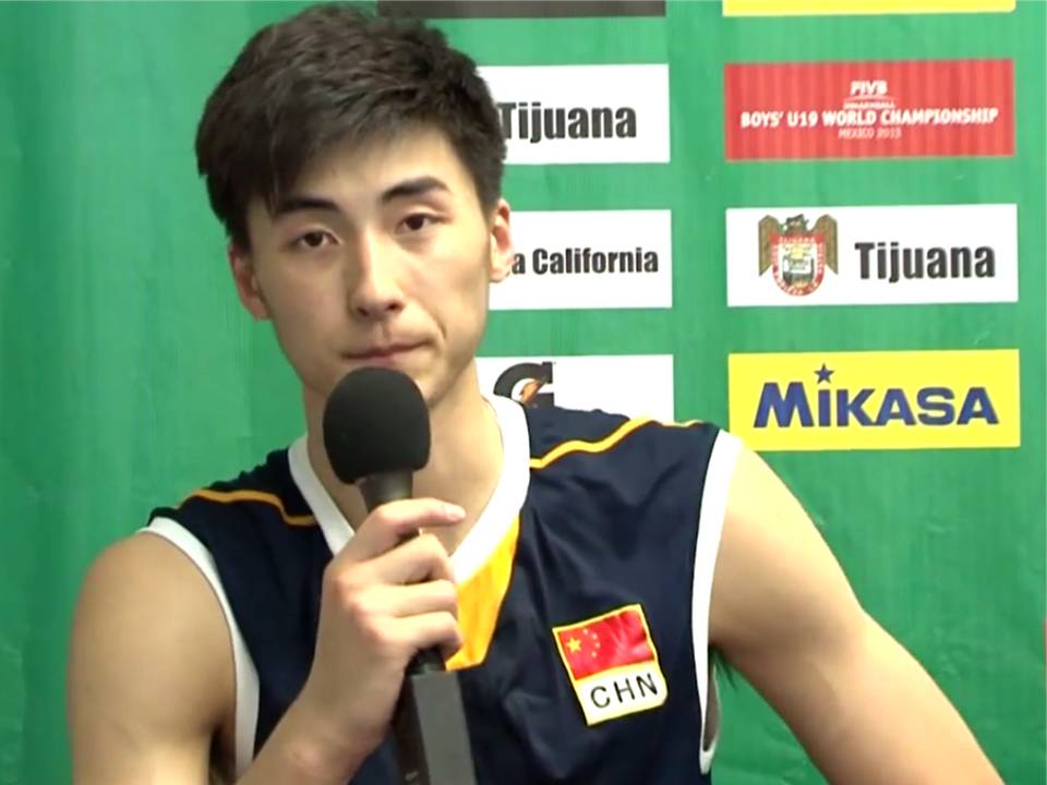 Yaochen Yu นัก Volleyball กัปตันและมือเซตทีมชาติจีนชุดU19 น่ารักดี