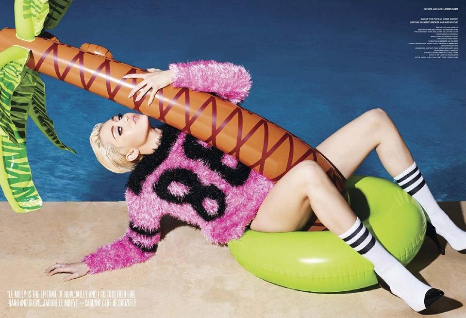 Miley Cyrus @ V Magazine #91 Fall 2014
