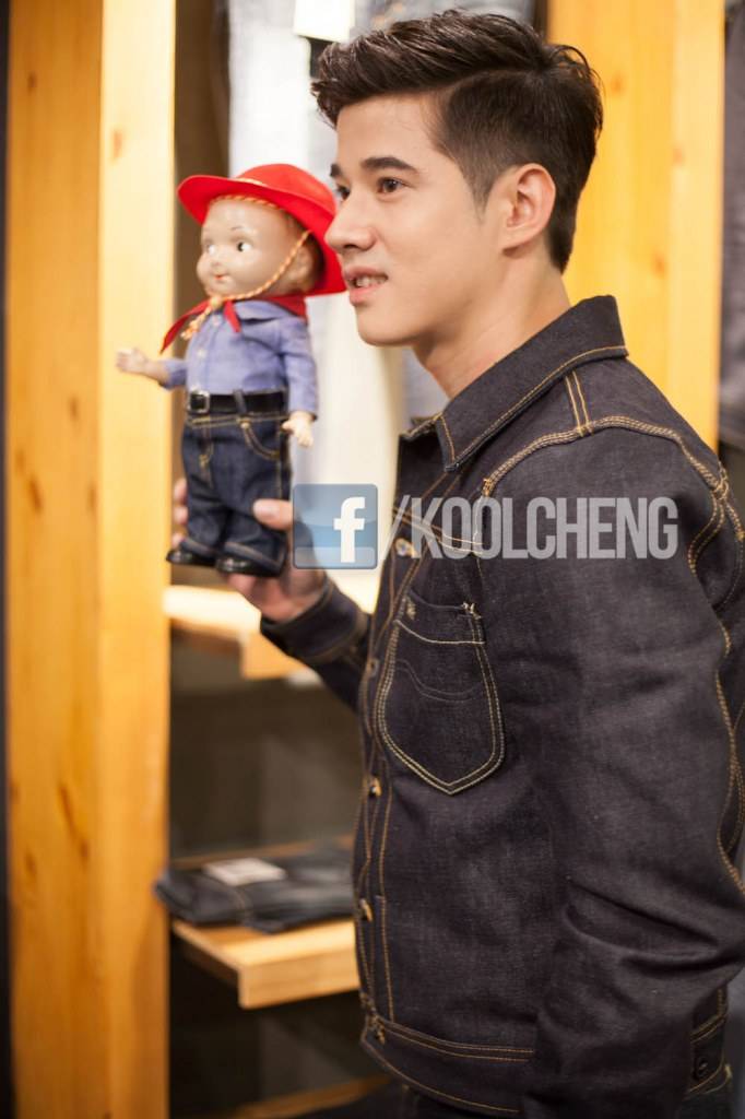 Mario Maurer, Koolcheng Trịnh T&uacute; Trung - Lee Jeans Thailand 125th Birthday