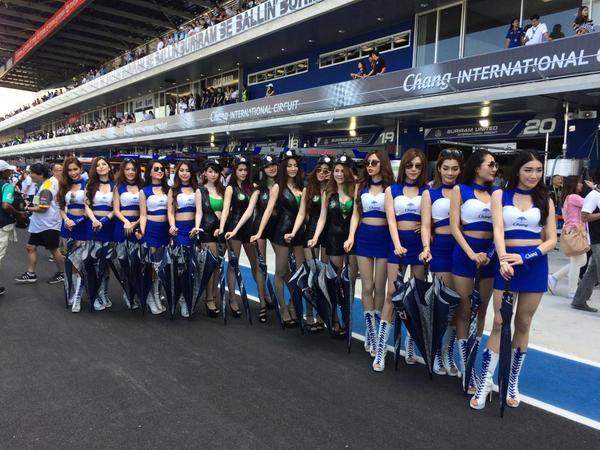 ประมวลภาพงานบุรีรัมย์ซุปเปอร์ จีที วันแรก