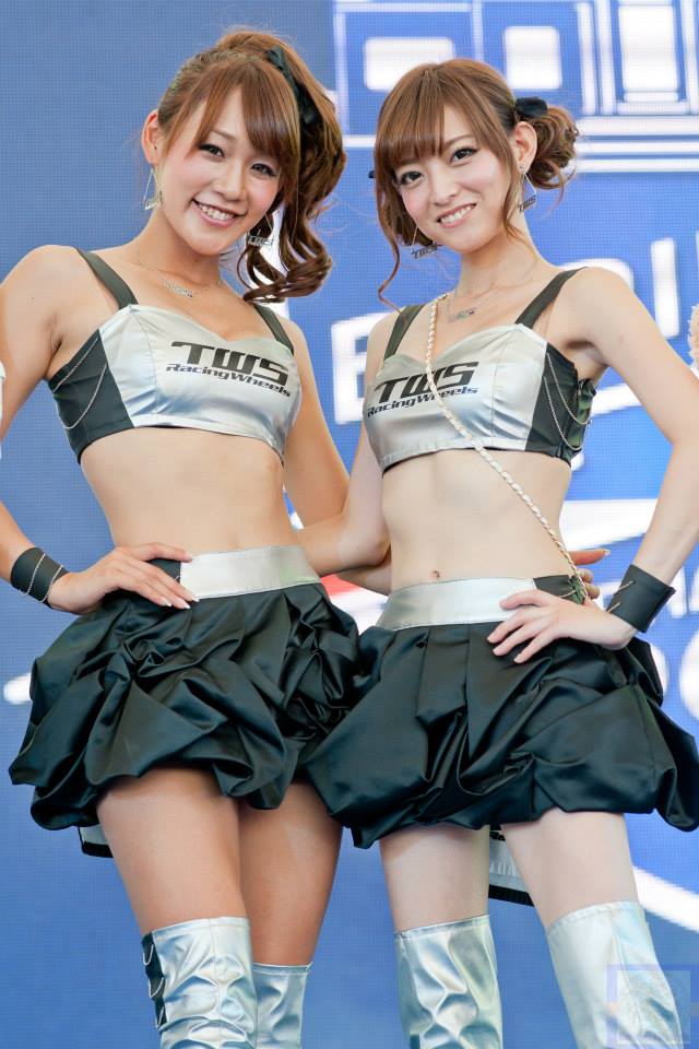 สาวๆเรซควีนญี่ปุ่นปะทะพริ๊ตตี้สาวไทยในงานบุรีรัมย์มอเตอร์โชว์