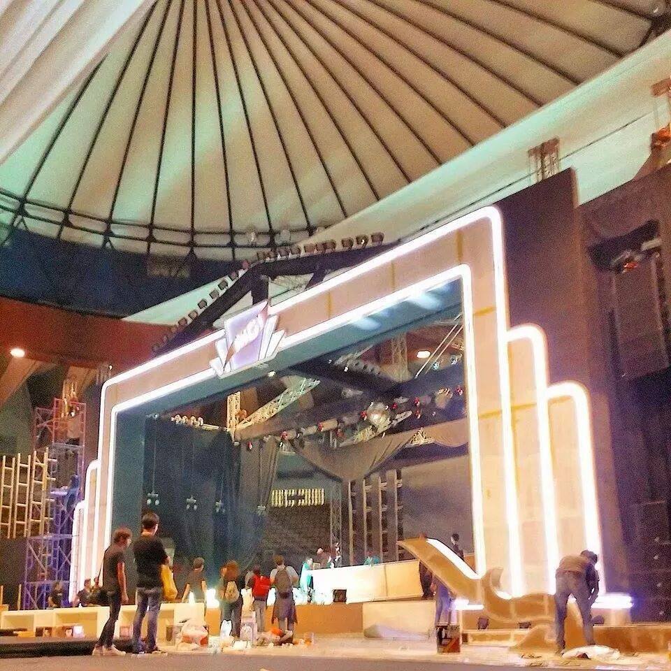 วันนี้รอบ Preliminary Show Ticket Available for sale at Indoor Stadium Huamarkไปเป็นกำลังใขให้สาวๆ