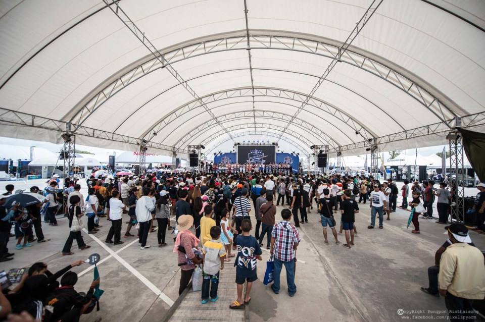 บรรยากาศงาน Buriram united Super GT วันที่2