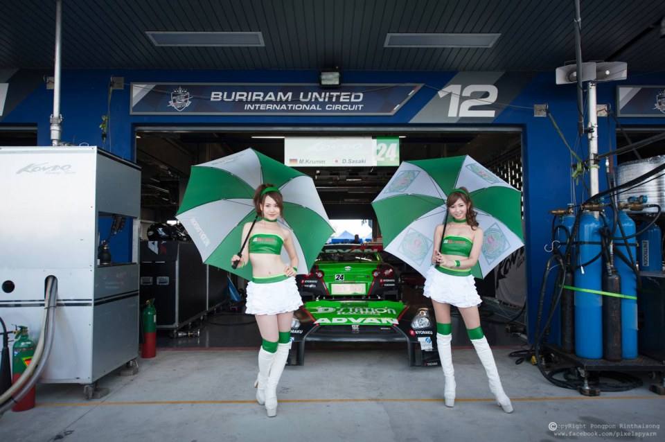บรรยากาศงาน Buriram united Super GT วันที่2