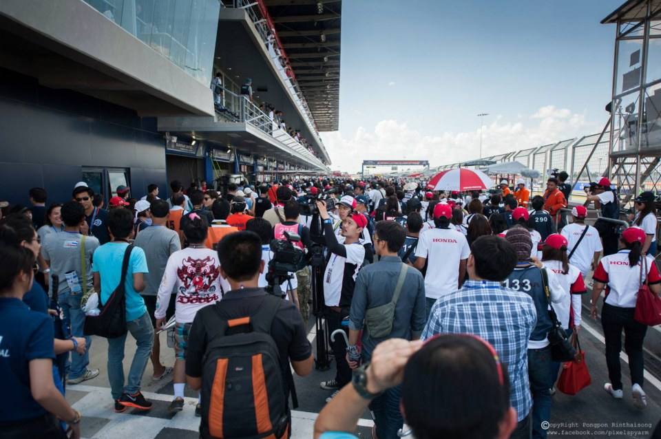 บรรยากาศงาน Buriram united Super GT วันที่2