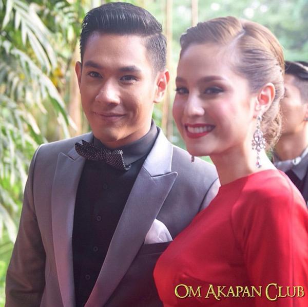 คู่จิ้น__อ๋อม-ขวัญ @งานเดินแบบการกุศล