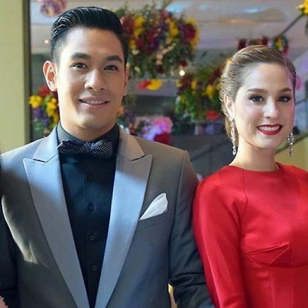 คู่จิ้น__อ๋อม-ขวัญ @งานเดินแบบการกุศล