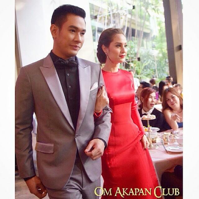คู่จิ้น__อ๋อม-ขวัญ @งานเดินแบบการกุศล