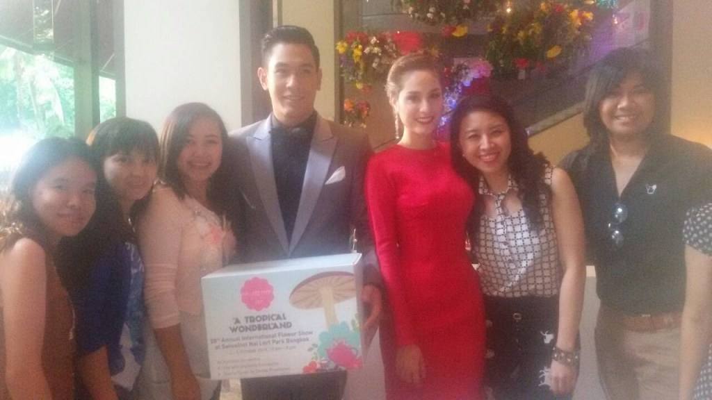 คู่จิ้น__อ๋อม-ขวัญ @งานเดินแบบการกุศล