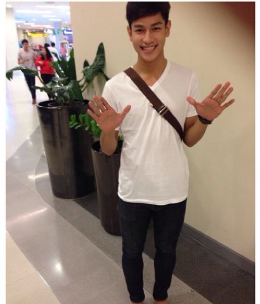 ฟ้อนต์ อัครินทร์ หนุ่มหล่อนักเทควันโดค่ะ