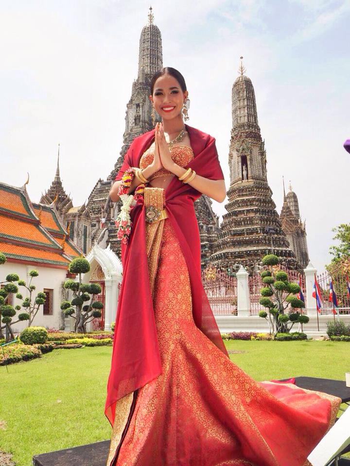จัดเต็ม เมญ่า นนธวรรณ ถ่ายทำ Video Present for Miss World 2014