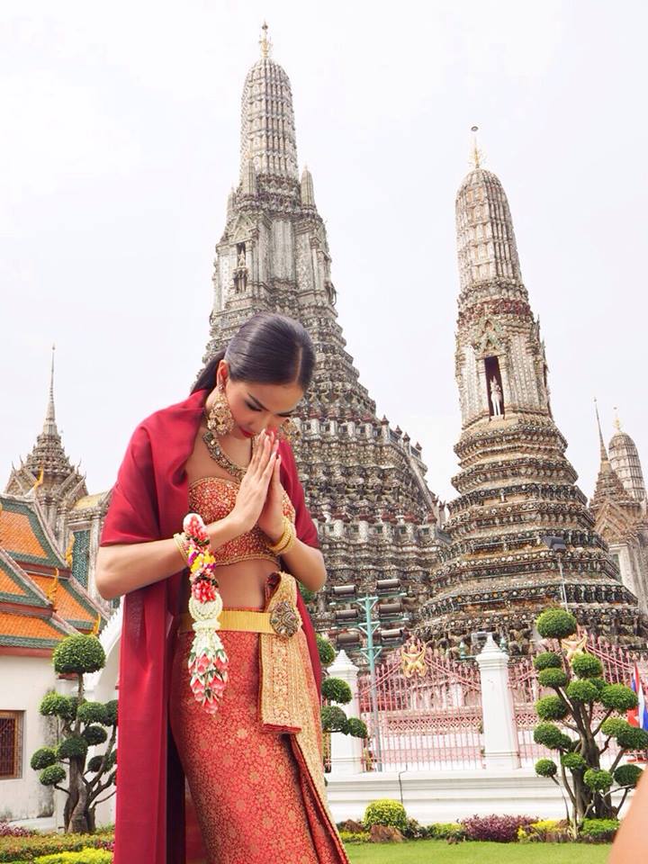 จัดเต็ม เมญ่า นนธวรรณ ถ่ายทำ Video Present for Miss World 2014