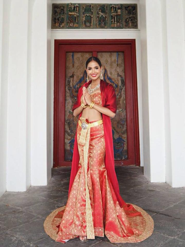 จัดเต็ม เมญ่า นนธวรรณ ถ่ายทำ Video Present for Miss World 2014