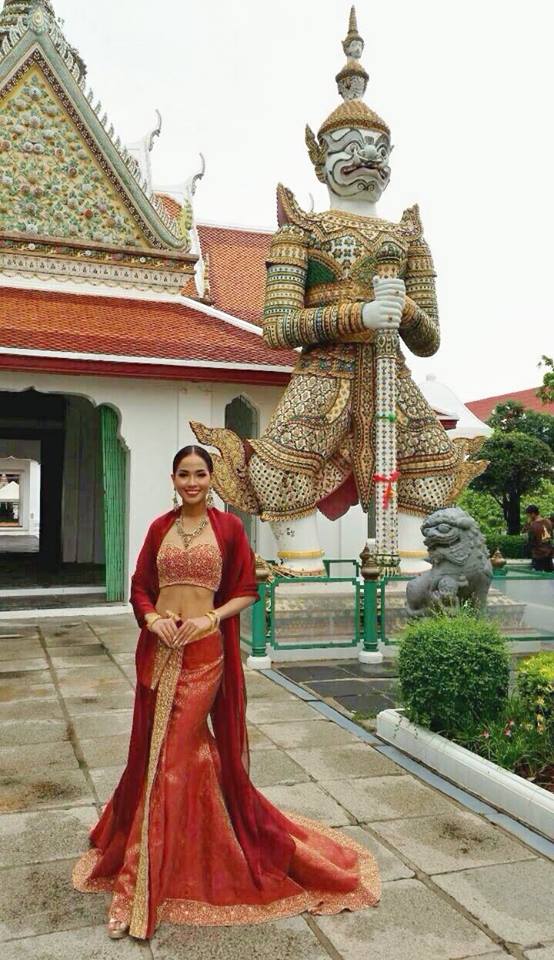 จัดเต็ม เมญ่า นนธวรรณ ถ่ายทำ Video Present for Miss World 2014