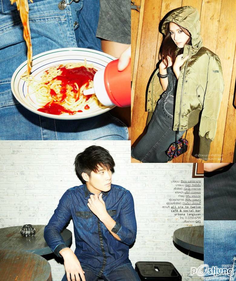 อาเล็ก-ธีรเดช & มิว-นิษฐา @ NYLON THAILAND vol.2 no.20 October 2014
